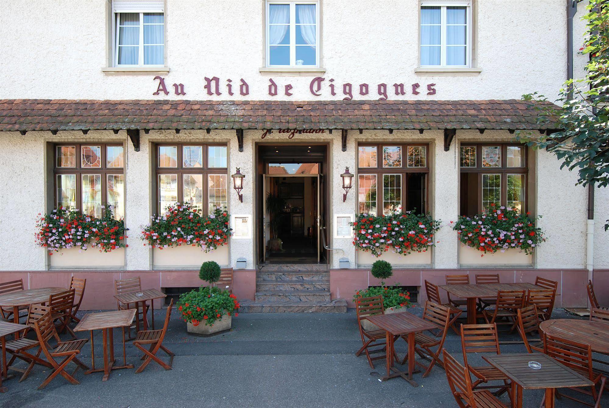 Hotel Au Nid De Cigognes 奥斯泰姆 外观 照片